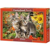 Castorland 1500 db-os Puzzle - Cica Barátok