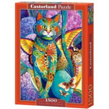 Castorland 1500 db-os Puzzle - Macska Fiesta