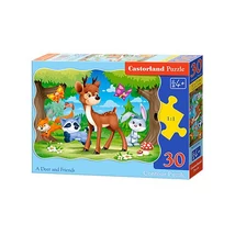 Castorland 30 db-os Puzzle - A Szarvas és Barátai