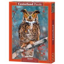 Castorland 500 db-os Puzzle - Nagy Fülesbagoly