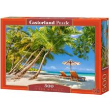 Castorland 500 db-os Puzzle - Szabadidő a Paradicsomban