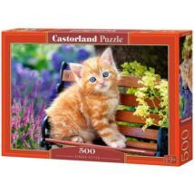 Castorland 500 db-os Puzzle - Vörös Kiscica