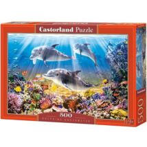 Castorland 500 db-os Puzzle - Delfinek