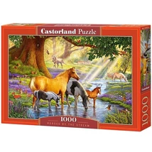 Castorland 1000 db-os Puzzle - Lovak a Pataknál