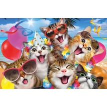 Selfies 3D Puzzle: Macskák 48 db