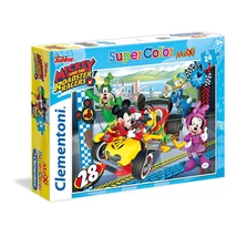 Clementoni Puzzle: Mickey Egér a Versenypályán 