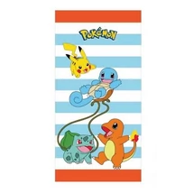 Pokémon - Kanto Régió Kezdő Pokémonok - Törölköző