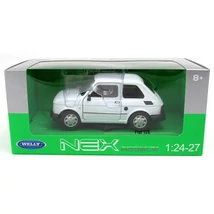 Fiat 126 (Kispolszki) Fém Modell 1:24-27