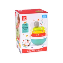 Unikornis Csörgő Piramis Játék