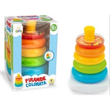 Bébi Színes Karikatorony - Fejlesztő Játék
