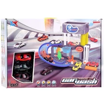 Kétszintes Autómosó Kisautókkal