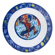 Pókember Műanyag Mélytányér 16cm