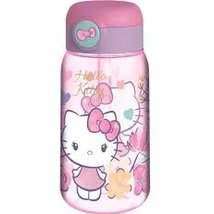 Hello Kitty Szívószálas Kulacs - 510 ml