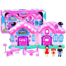 Összecsukható Játszóház Figurákkal és Kiegészítőkkel