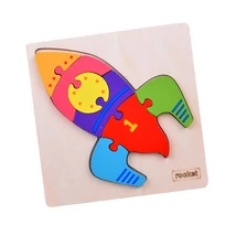 Fa Puzzle 7 darabos - Űrhajó