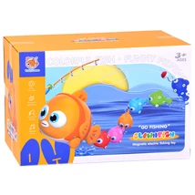 Mágneses Halászható Halcsalád /nem vízi játék/