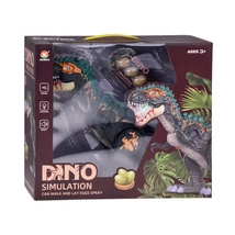 Sétáló Dinoszaurusz, Effektekkel: "Tűzetokád", Üvölt és Fénylik; Tojást rak