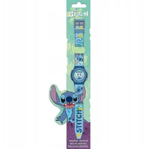 Stitch Kék Digitális Karóra