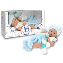 Újszülött Baba 40 cm Kiegészítőkkel
