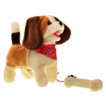 Plüss Sétáló Kutya Beagle 