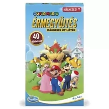 Super Mario - Érmegyűjtés Mágneses Úti Játék