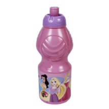 Disney Hercegnős Rózsaszín Műanyag Kulacs