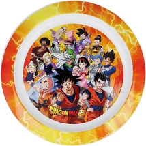 Dragon Ball-os Műanyag Lapostányér