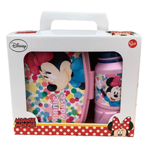 Minnie Egeres Uzsonnázó Szett (Uzsidoboz Kulaccsal)