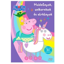 Peppa Malac: Hableányok, Unikornisok és Sárkányok Foglalkoztató Füzet