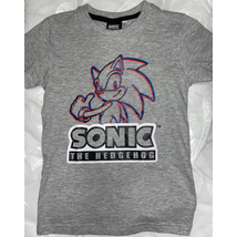 Sonic a Sündisznós Piros Póló: 2 évesre