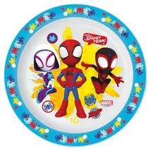 Spidey Team-es Műanyag Mikrózható Lapostányér
