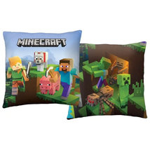 Minecraftos Párna Kétoldalas: Alex és Steve