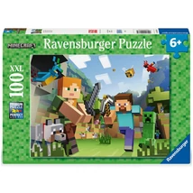 Ravensburger XXL Puzzle - Minecraft, 100 Darabos 6+