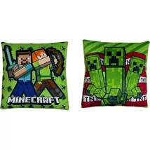 Minecraft Kétoldalas Párna - Steve Alex / Creeperek TNT
