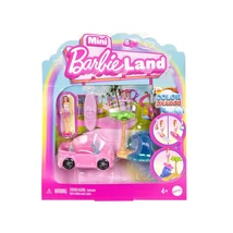 Mini BarbieLand - Sportkocsi, Szörffel és Hullámmal