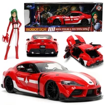 Robotech Fémautó: Miriya Sterling És 2020 Toyota Supra 1:24