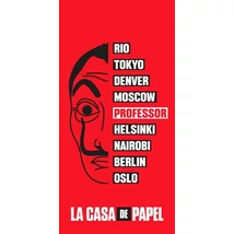 La Casa De Papel - A Nagy Pénz Rablás  -Törölköző
