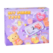 Kreatív 3D Stresszoldó Kisállat Kulcstartó Készítő