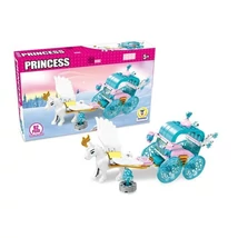 Építő Pegazus Hercegnő Hintóval - Blokk