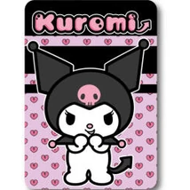 Hello Kitty - Kuromi Szivecskés Polár Takaró 100x140cm