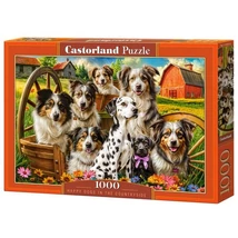 1000db-os Puzzle Boldog Kutyák Vidéken