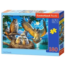 180db-os Puzzle Bagoly Család 