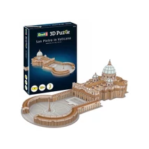 3D Puzzle - Vatikáni Szent Péter Bazilika - 68 Darabos