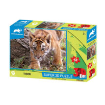 Super 3D Kids Puzzle: Tigris