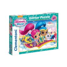 Shimmer és Shine Glitter Puzzle 104 db