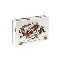 110db-os Fa Puzzle Versenyautó (FSC-wood)