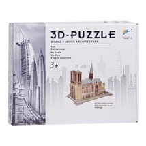 3D Puzzle - Párizsi Notre-Dame - 77 darabos