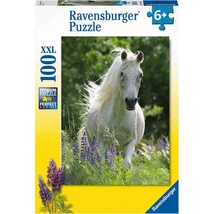 100db-os XXL Puzzle Fehér Ló