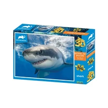 500db-os 3D Hatású Puzzle Cápa