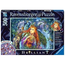 500db-os Puzzle Tündérhercegnő + 55 dekor kristály